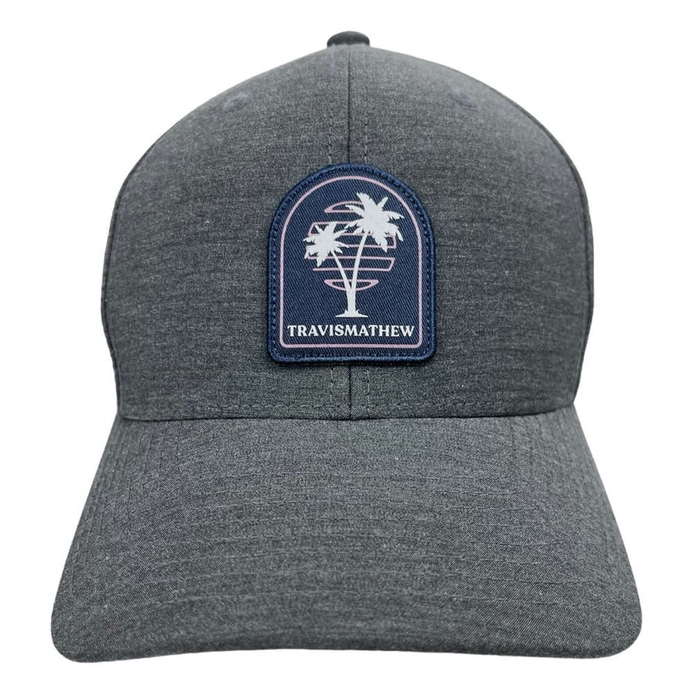 Travis Mathew x Hunter Ranch | Gray Golf Hat Adjustable SnapBack